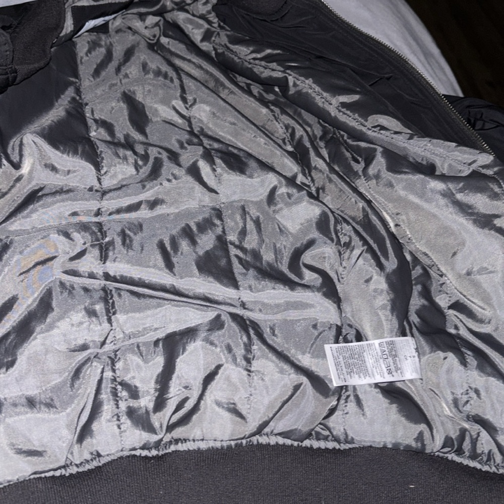 Black Men’s Old Navy Bomber Jacket| Retro Style | Mens Windbreaker| Jacket |Coat - Picture 7 of 9